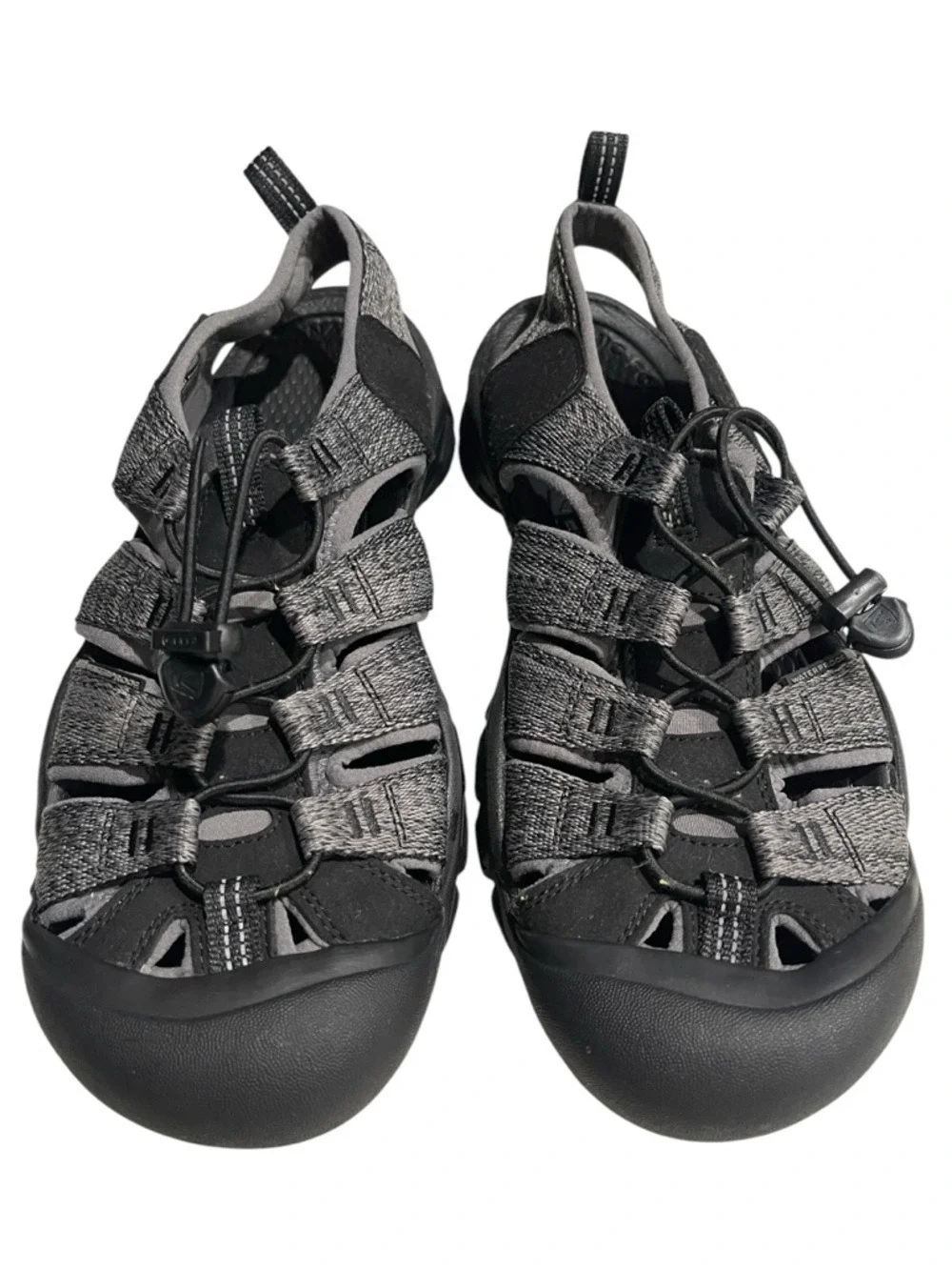 Keen Men’s Newport H2 Sandal Water And Hiker SZ 9 Black Steel Grey